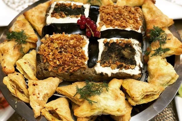تزیین کشک بادمجان