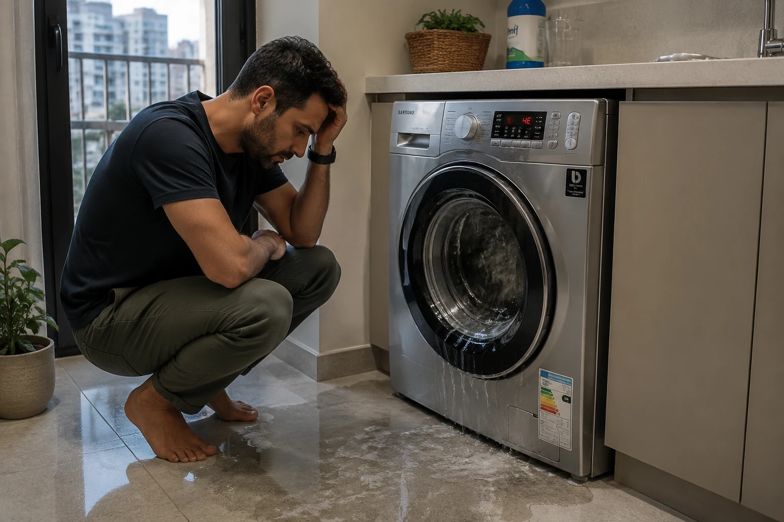 منظور از آبگیری نکردن ماشین لباسشویی چیست؟