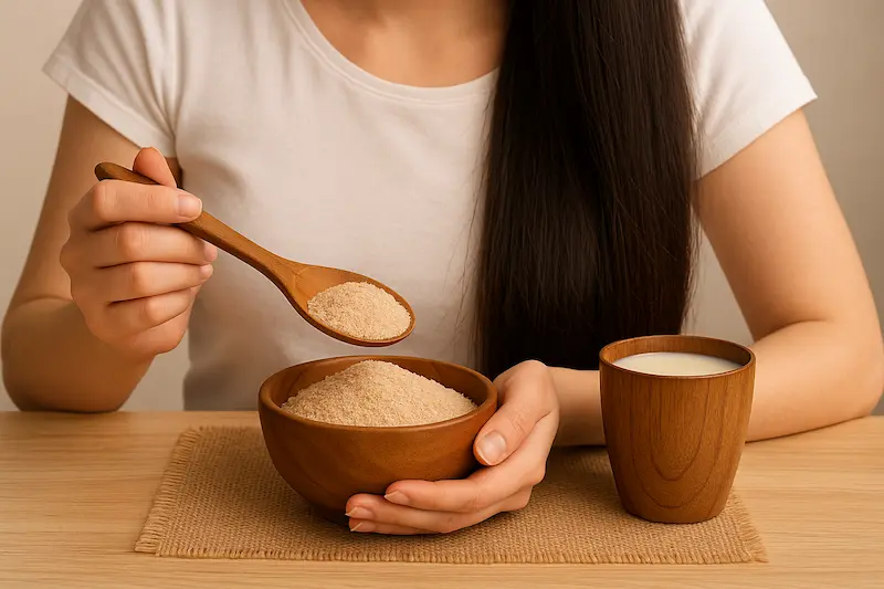 دمنوش سبوس برنج برای ریزش مو