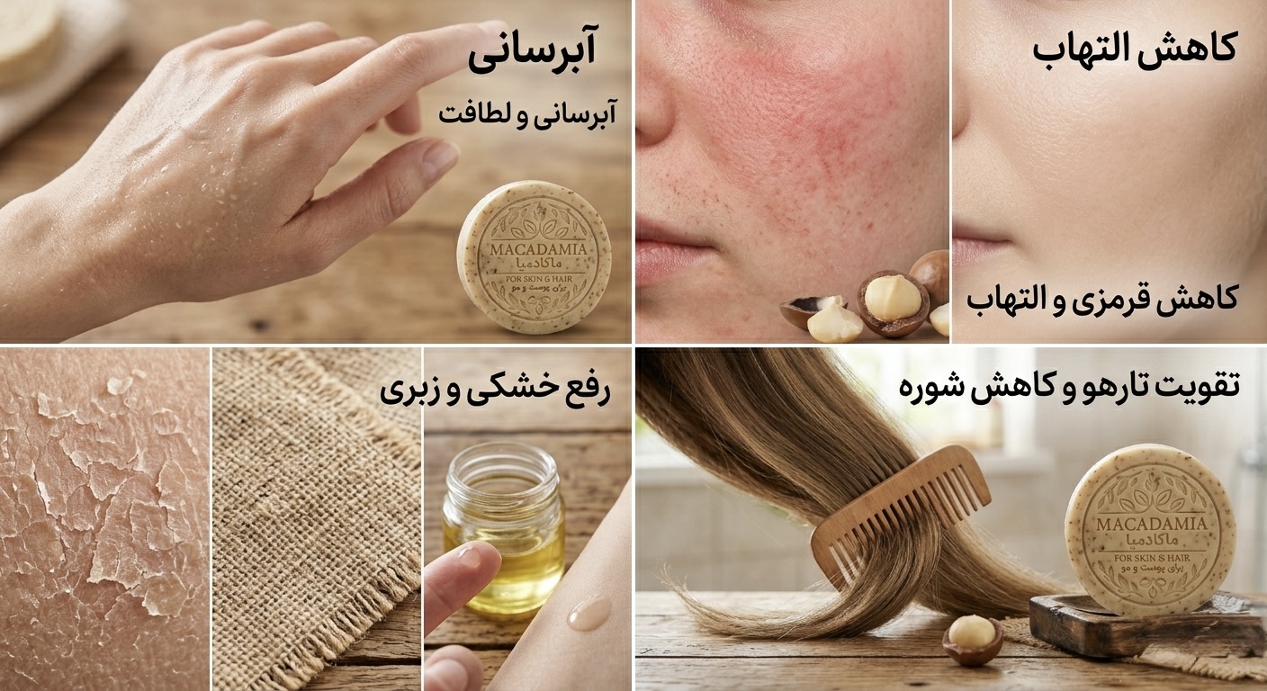 صابون ماکادمیا