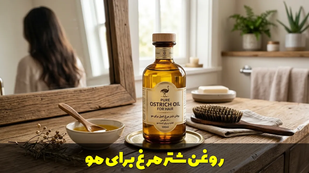 روغن شترمرغ برای مو