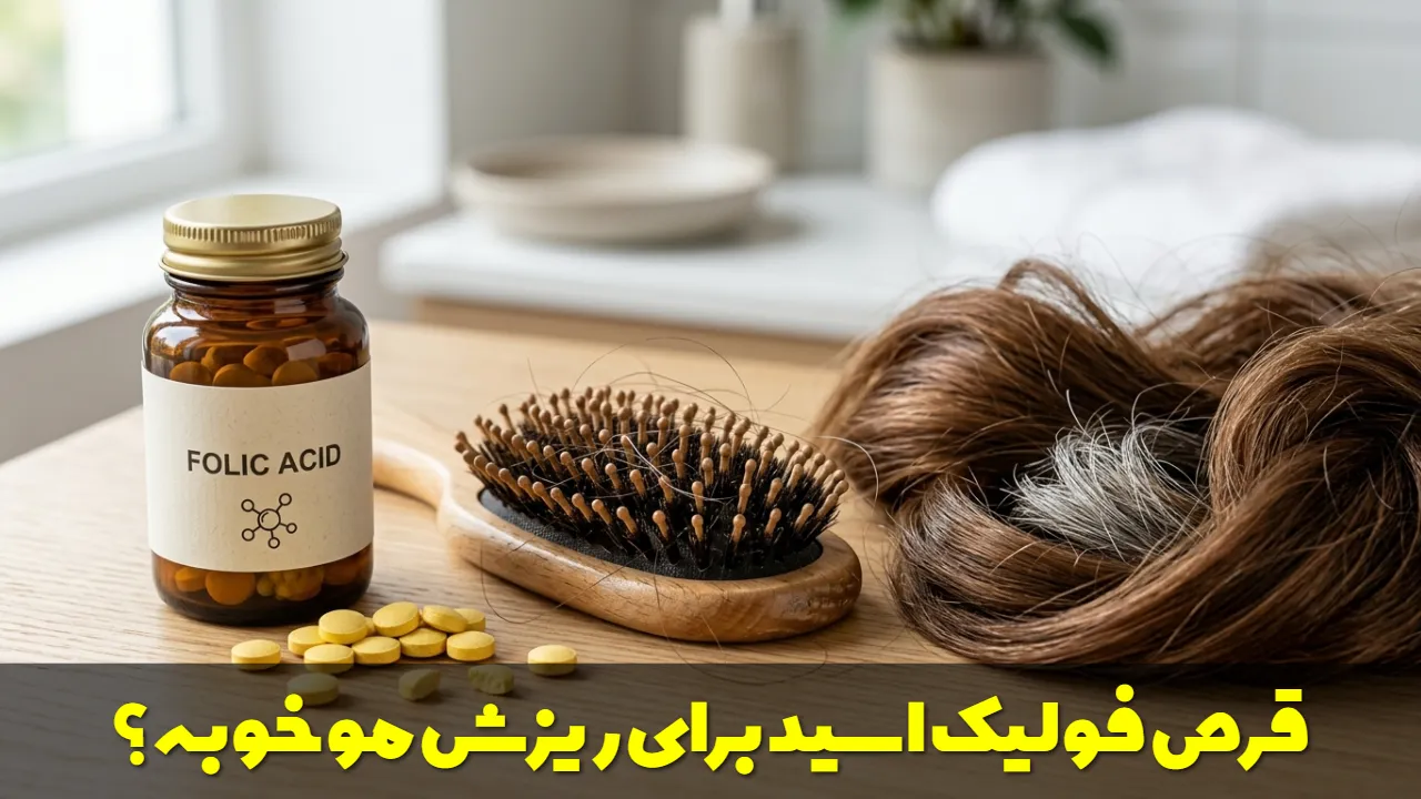 قرص فولیک اسید برای ریزش مو خوبه؟