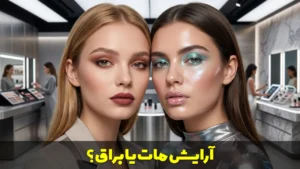 آرایش مات یا براق؟