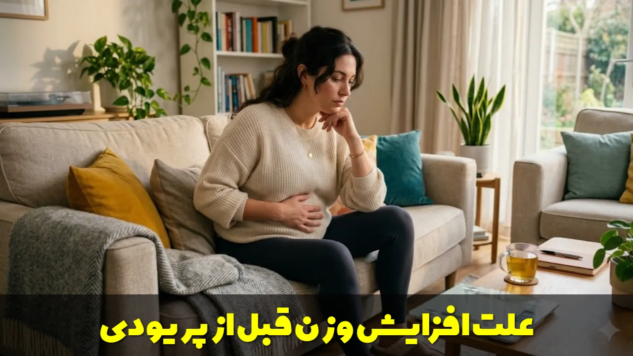 علت افزایش وزن قبل از پریودی
