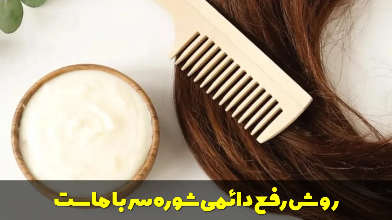 روش رفع دائمی شوره سر با ماست