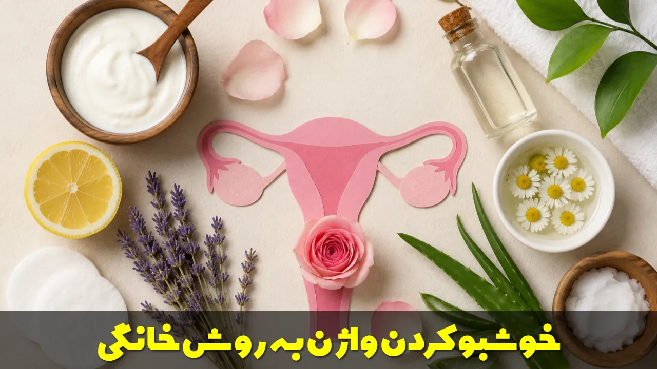 خوشبو کردن واژن به روش خانگی