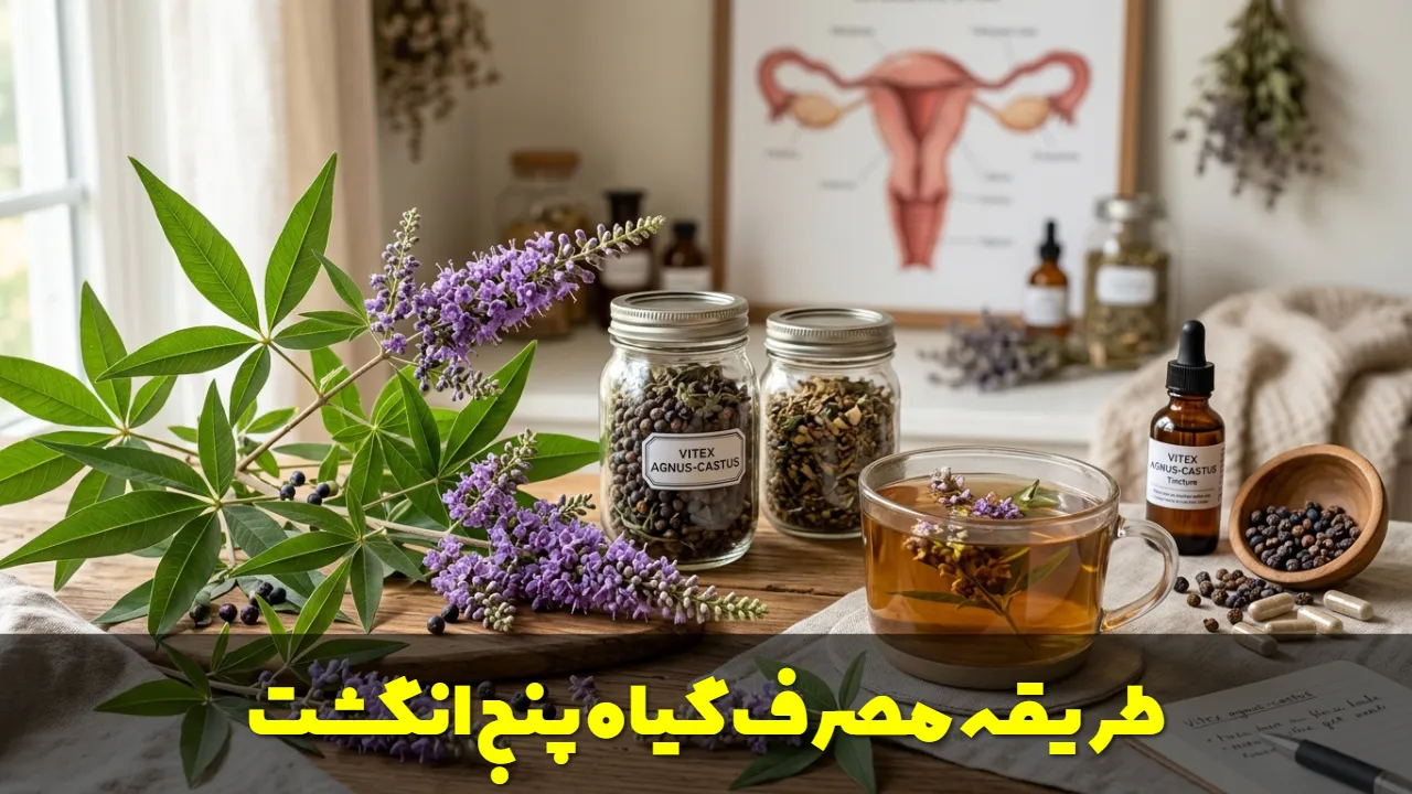 طریقه مصرف گیاه پنج انگشت