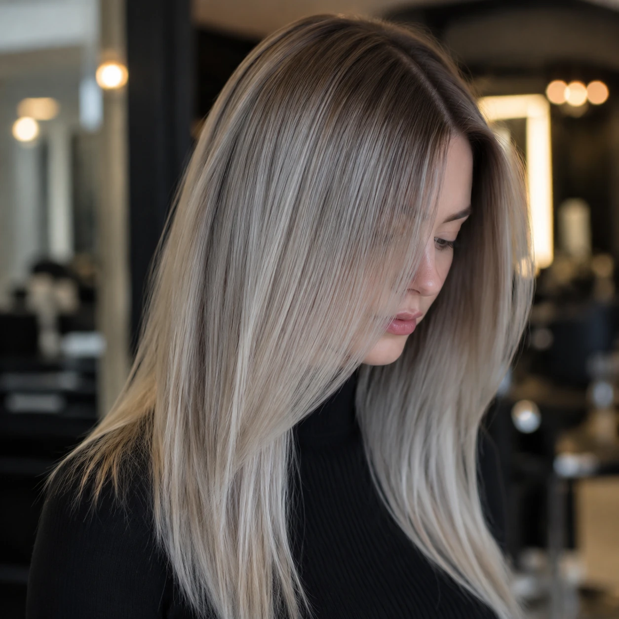 تکنیک ایرتاچ یا بالیاژ روسی مو چیست؟