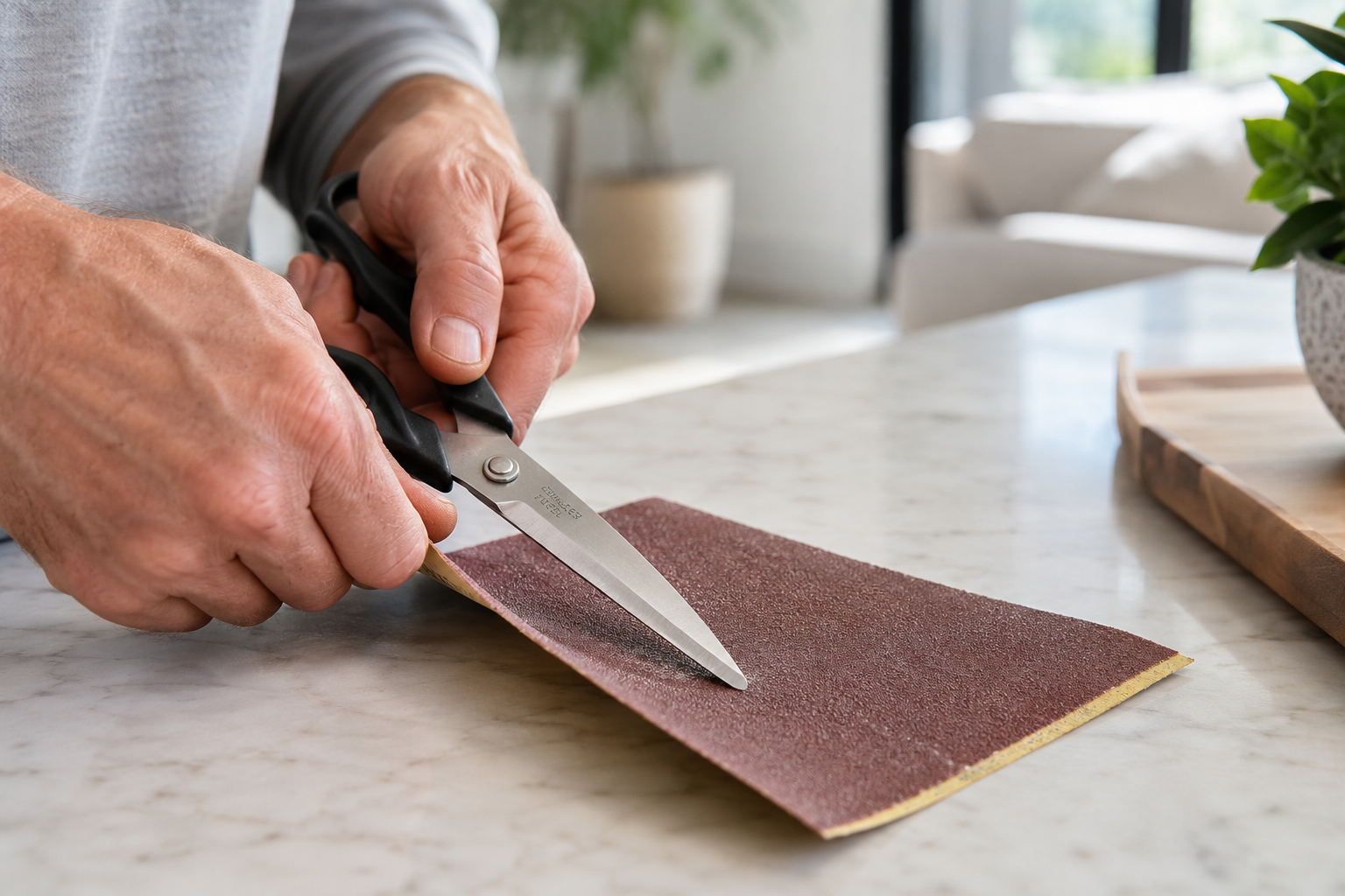 تیز کردن قیچی