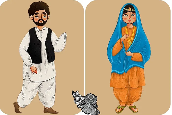 لباس محلی اقوام ایرانی