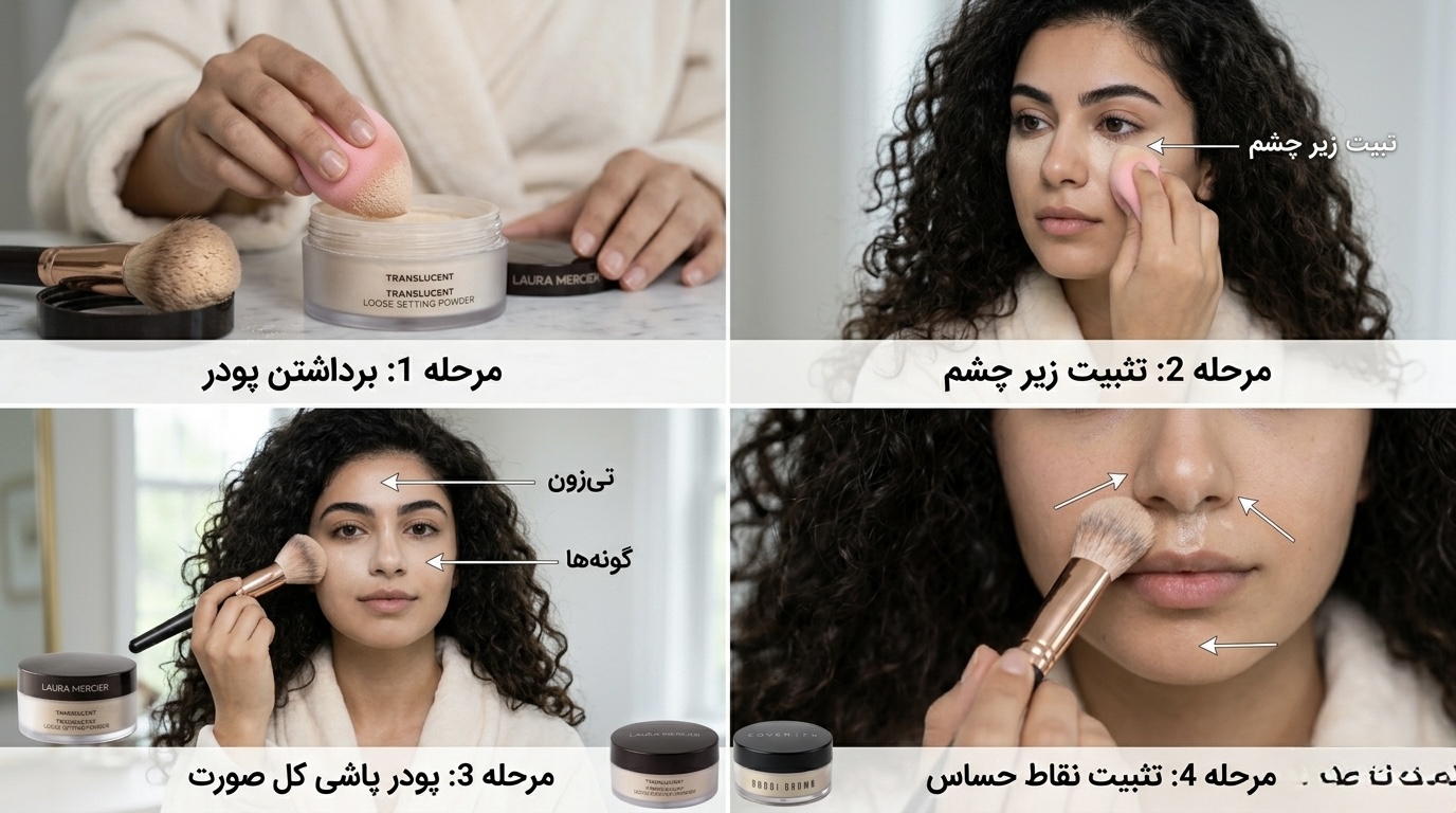 پودر فیکس آرایشی