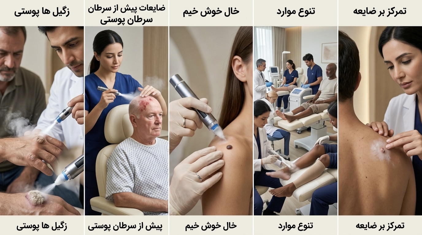 فریز درمانی پوست