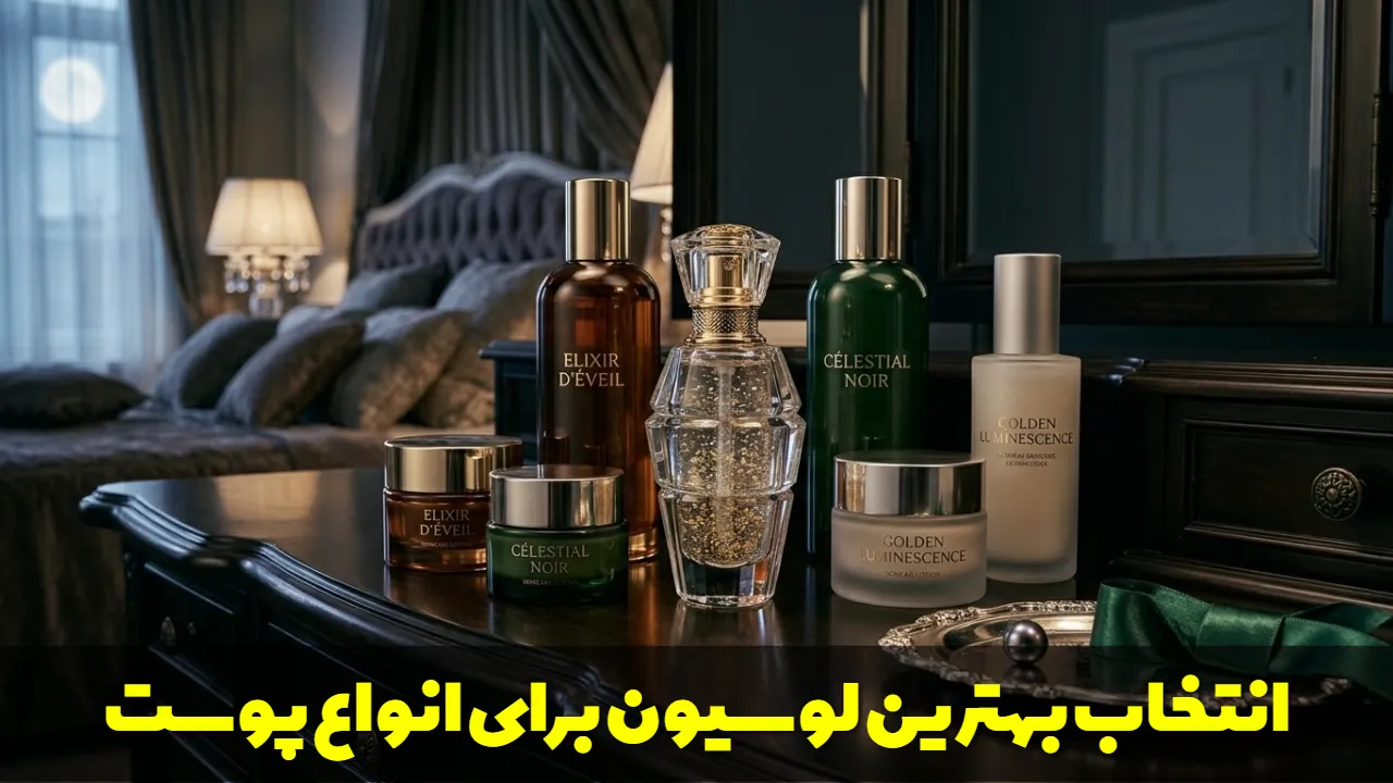 انتخاب بهترین لوسیون برای انواع پوست