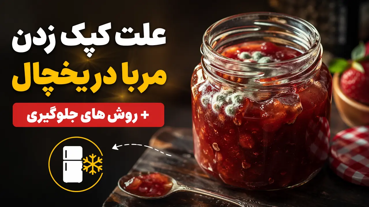 علت کپک زدن مربا در یخچال + روش های جلوگیری