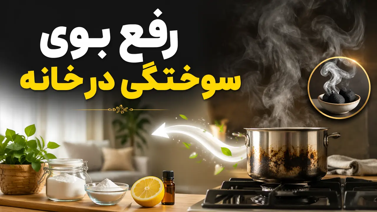 رفع بوی سوختگی در خانه