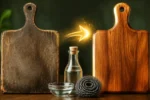 با سرکه و سیم ظرفشویی وسایل چوبی کهنه را مثل روز اول نو کنید
