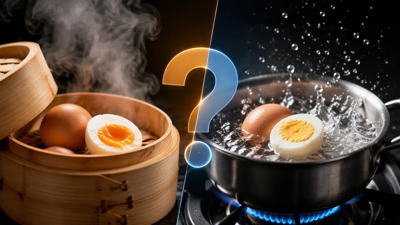 بهترین روش پخت تخم مرغ؛ بخارپز یا جوشاندن؟