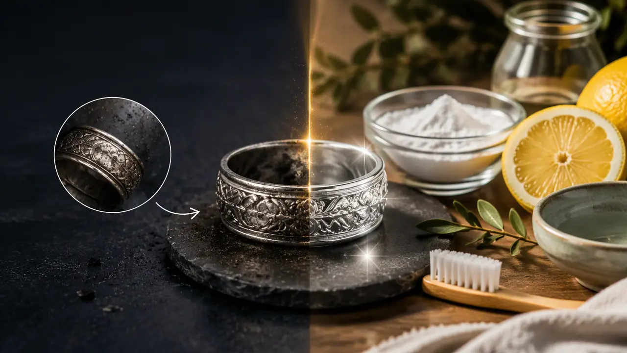 راهنمای کامل اکسید کردن نقره با مواد خانگی