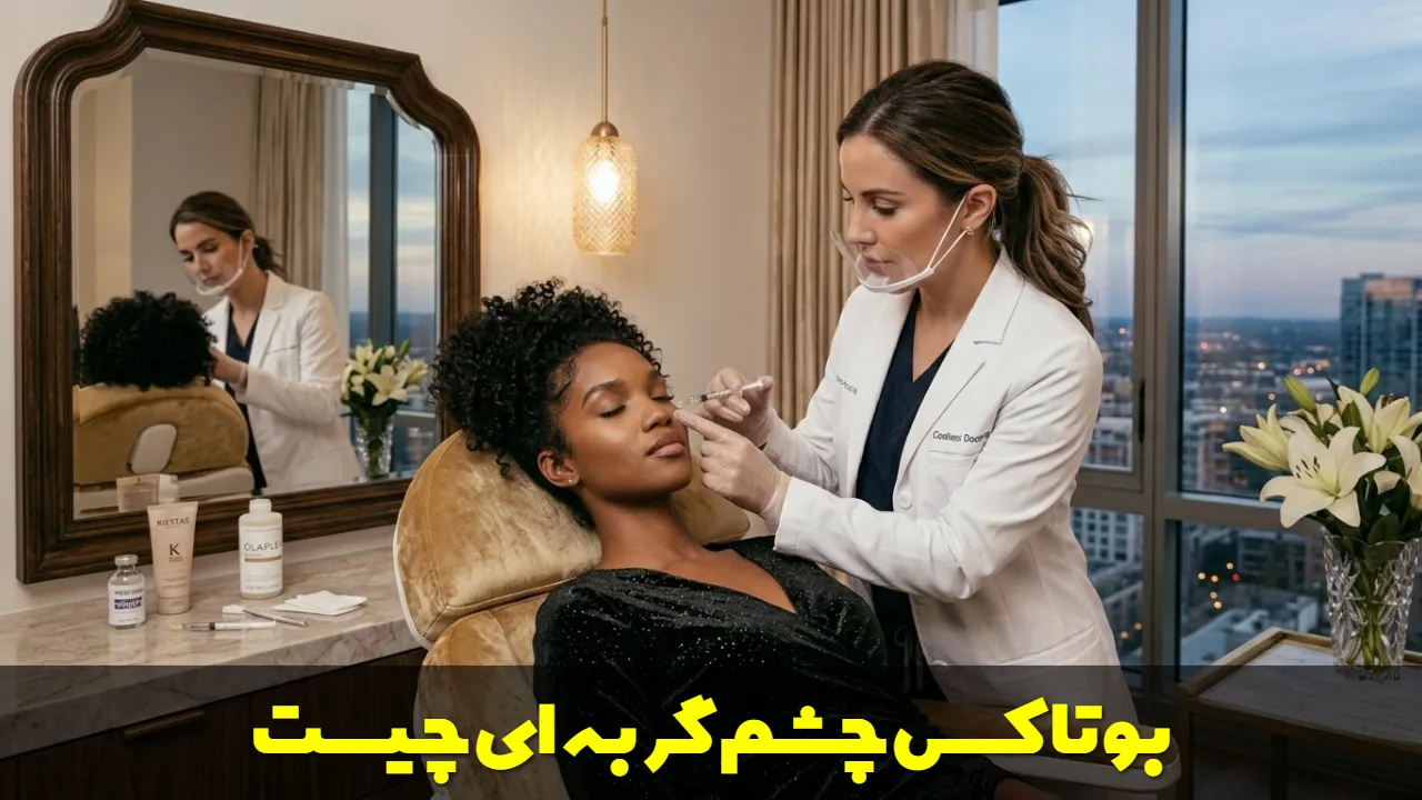 بوتاکس چشم گربه ای چیست