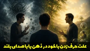 علت حرف زدن با خود در ذهن یا با صدای بلند