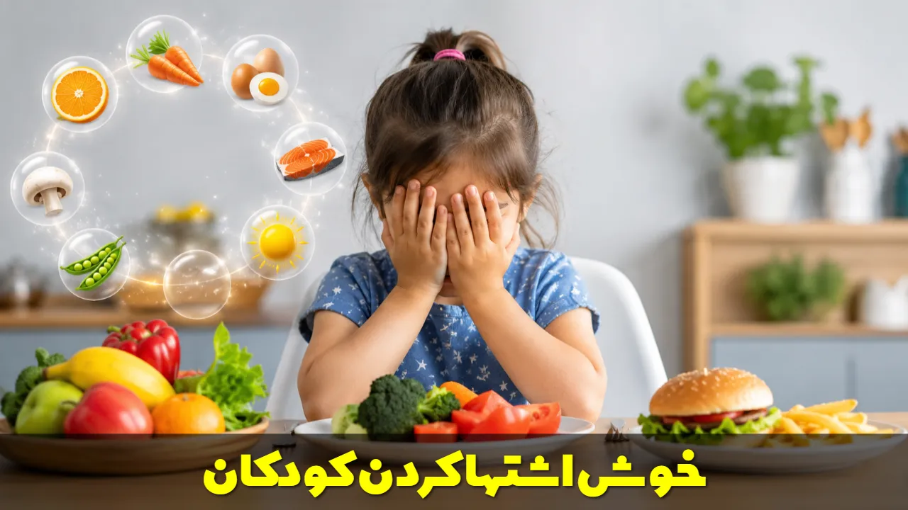 خوش اشتها کردن کودکان
