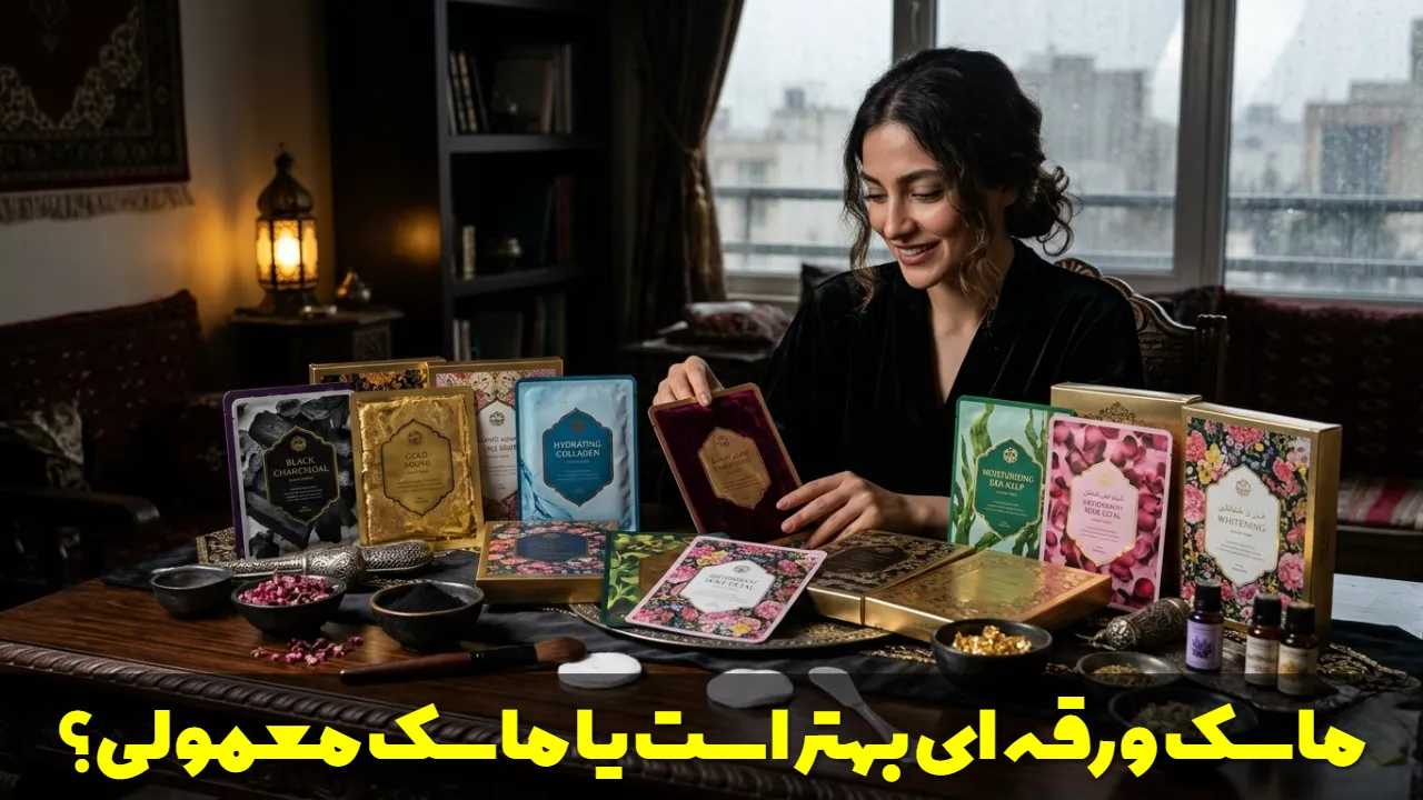 ماسک ورقه ای بهتر است یا ماسک معمولی؟