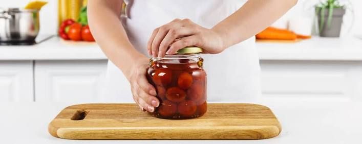 باز کردن در شیشه مربا و ترشی