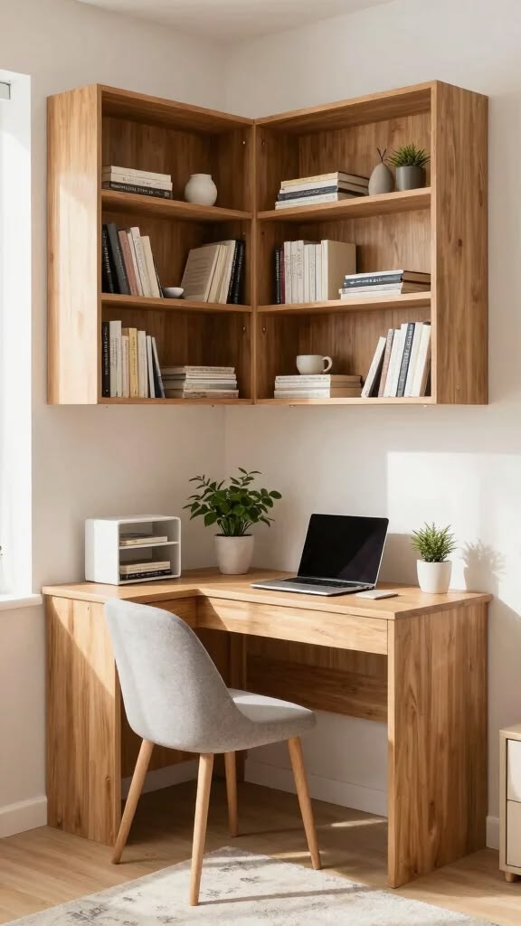 میز تحریر چوبی