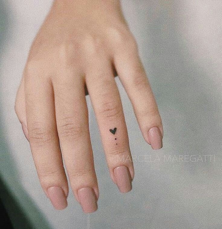 تتو مینیمال دخترانه