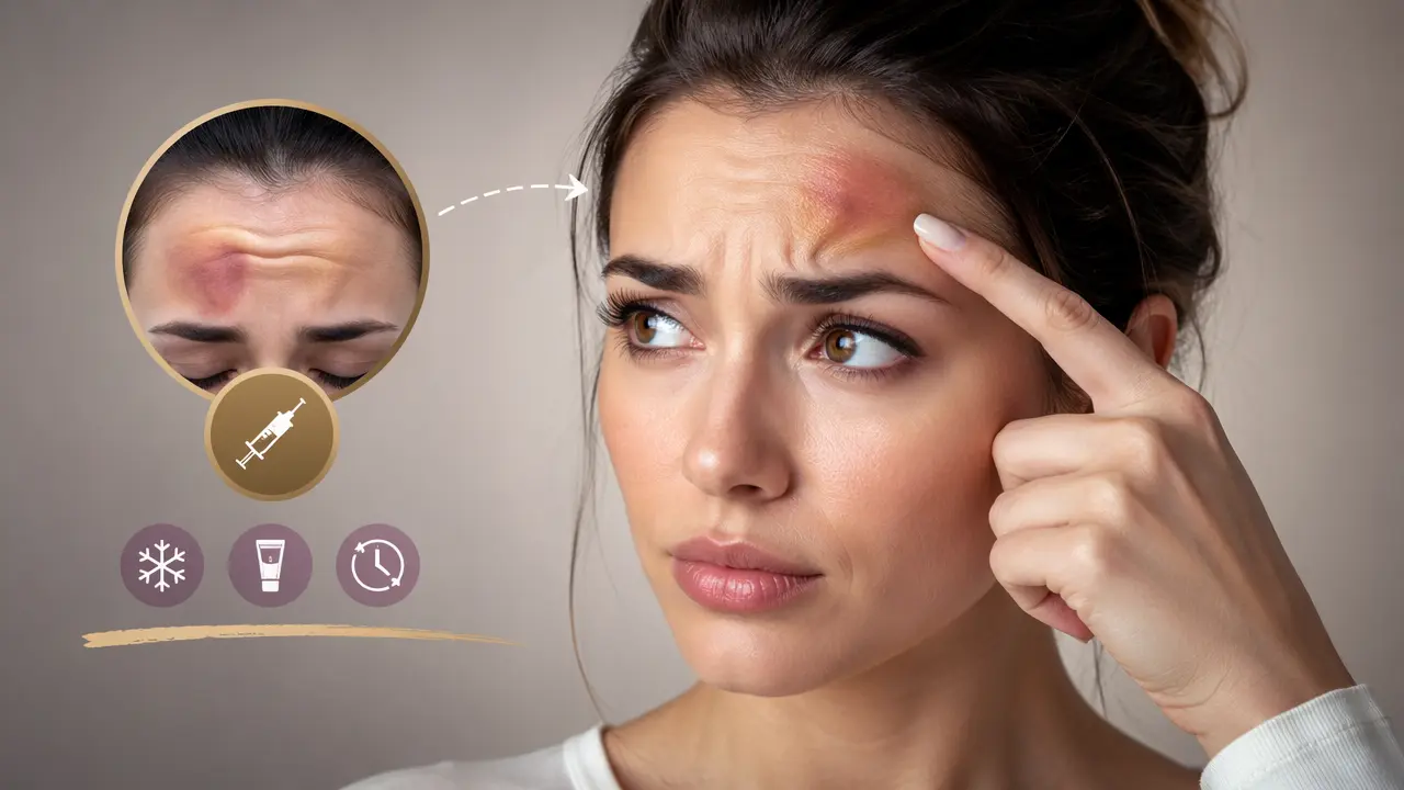 کبودی بعد از بوتاکس طبیعیه؟ درمان کبودی و ورم پیشانی بعد از بوتاکس