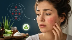 جوش عصبی کجای صورت میزند؟ برای از بین بردن جوش عصبی چه باید کرد؟ درمان خانگی