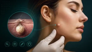 راهنمای کامل تشخیص و درمان کیست پوستی پیلار