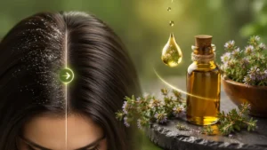 درمان شوره سر با روغن آویشن