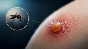 علت تاول زدن و عفونت جای نیش پشه