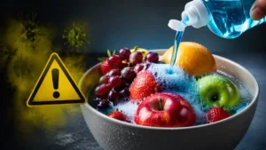 عوارض شستن میوه با مایع ظرفشویی