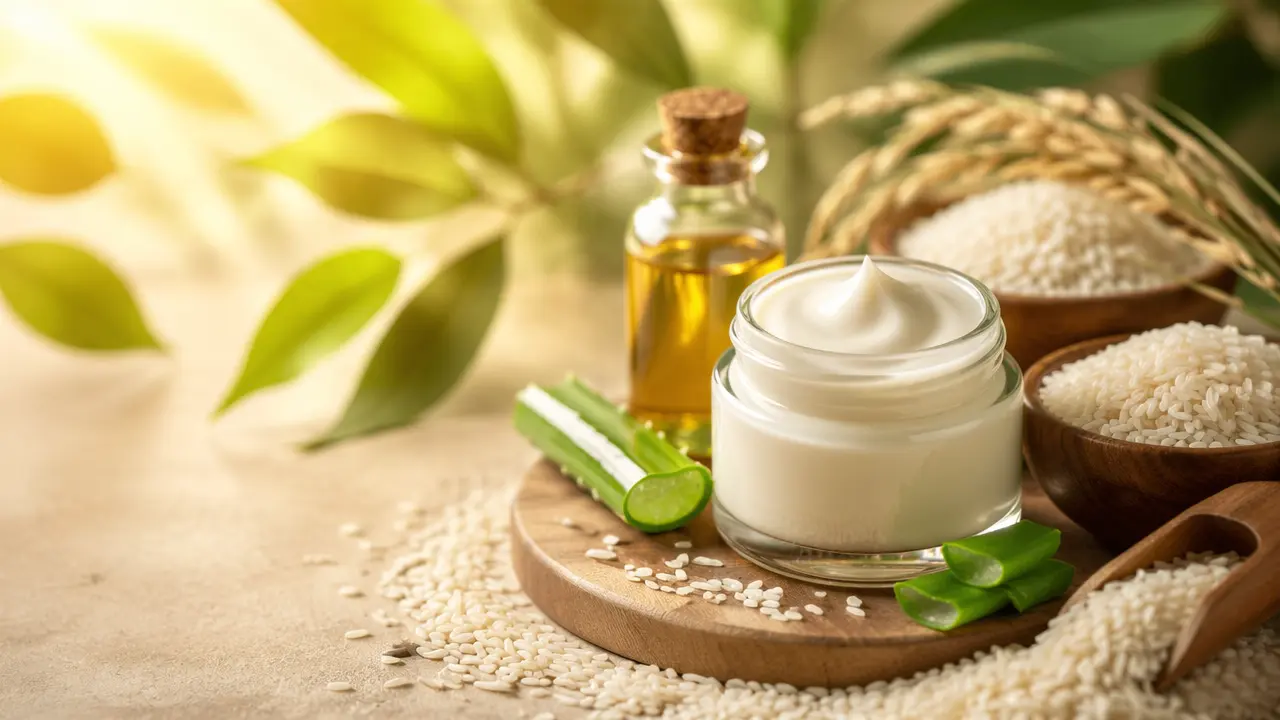 ضد آفتاب طبیعی با برنج