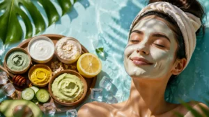 5 ماسک ساده و ارزان برای خنکی و شادابی پوست در گرمای تابستان