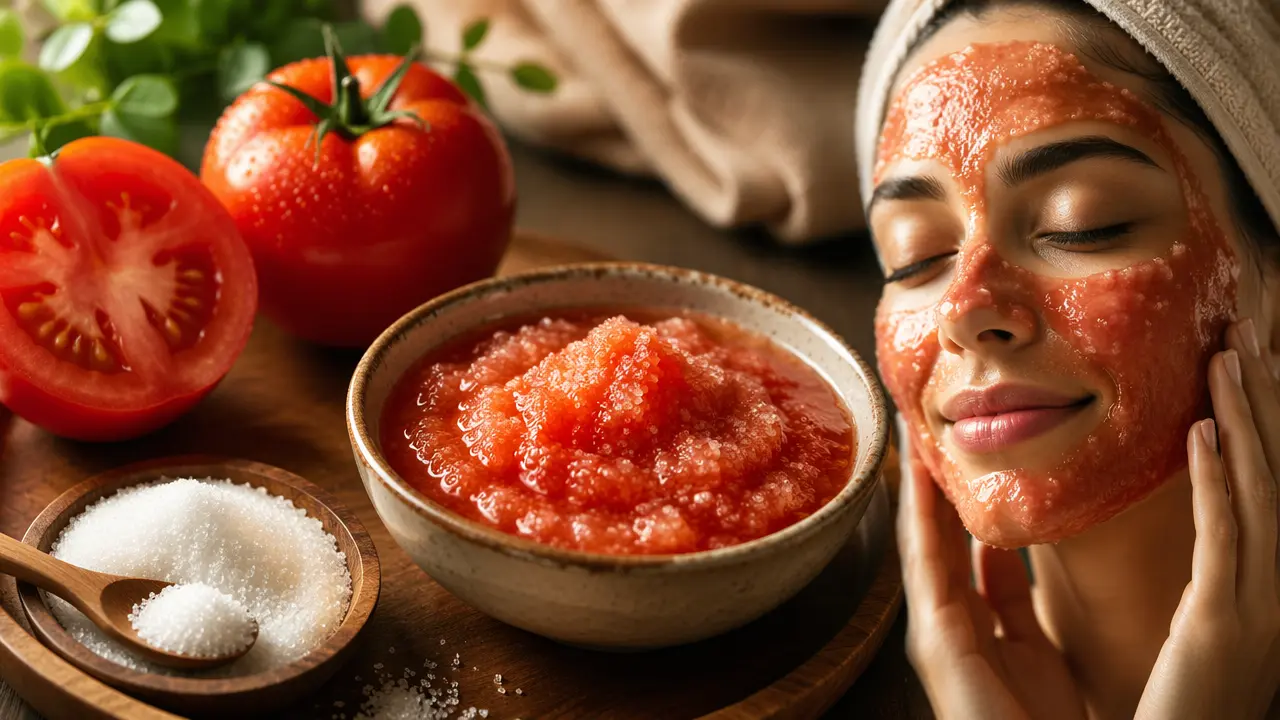 چگونه با ماسک گوجه و شکر لکه های تیره پوست را از بین ببریم؟