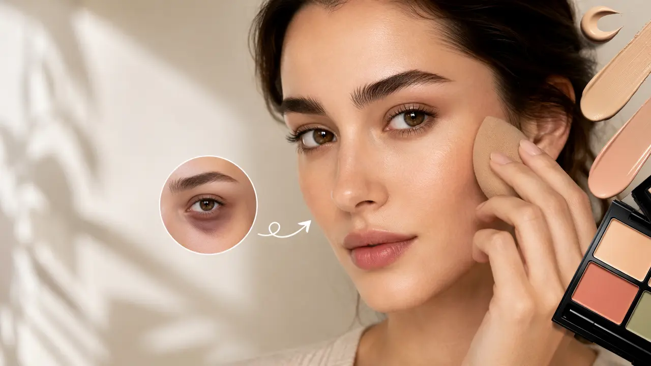 چگونه با آرایش، جای کبودی صورت را کاملا بپوشانیم؟