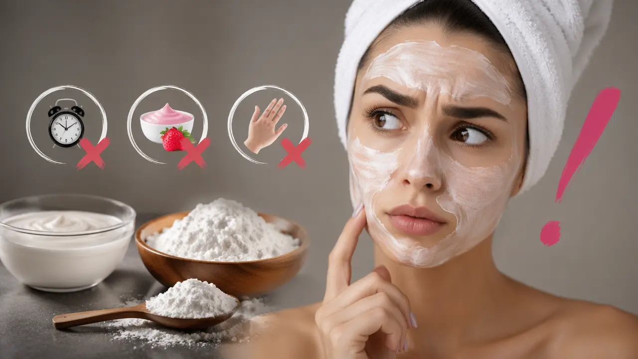 چگونه با ماسک ماست و نشاسته پوستی شفاف و لطیف داشته باشیم؟