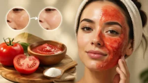 چگونه با ماسک گوجه و شکر لکه های تیره پوست را از بین ببریم؟