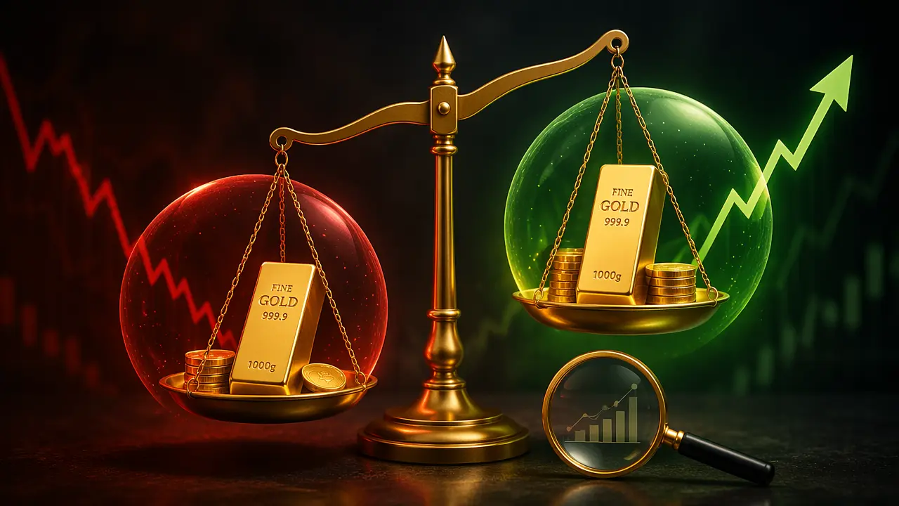 حباب منفی و مثبت طلا چیست؟ حباب طلا چقدر باشه خوبه بخریم؟