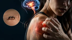 بهترین توضیح علمی برای احساس خزیدن حشره روی پوست کدام است؟