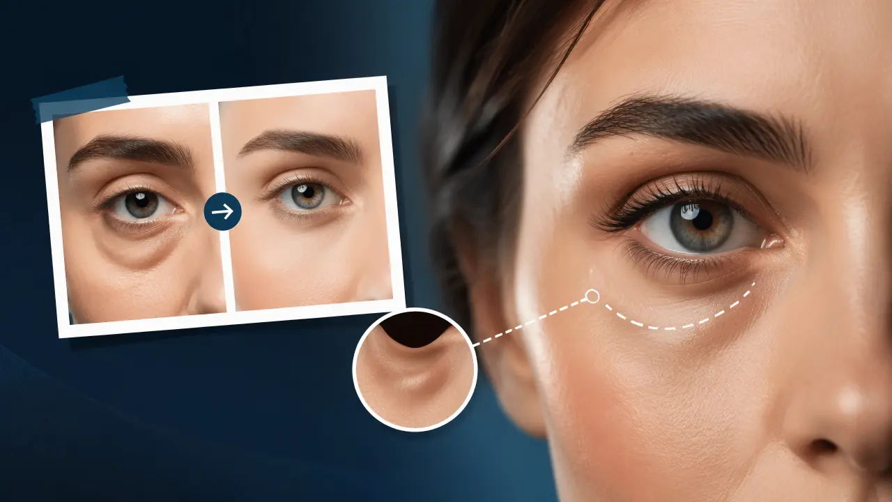 چگونه گودی چشم بعد از بلفاروپلاستی را درمان کنیم؟