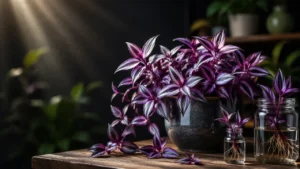 نگهداری و تکثیر گل برگ بیدی بنفش