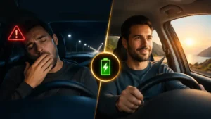 جلوگیری از خواب آلودگی هنگام رانندگی
