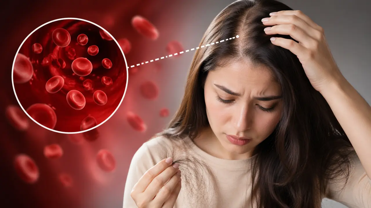 آیا کم خونی باعث ریزش مو میشود؟