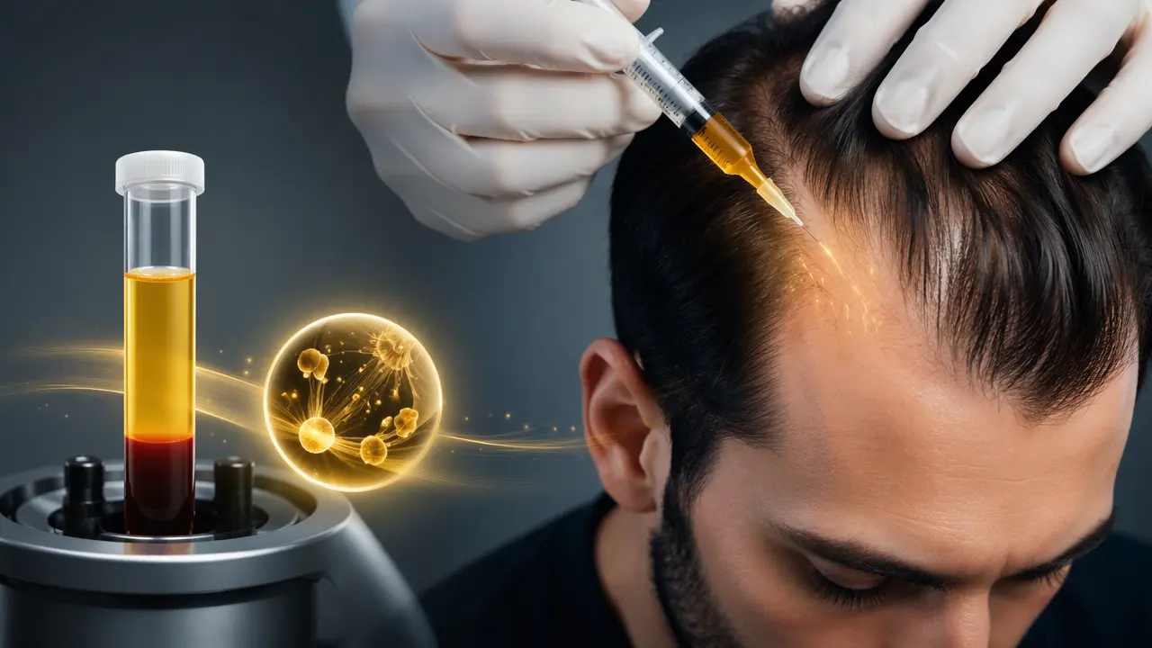 پی آر پی و ریزش مو