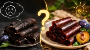علت تلخ شدن لواشک آلو خانگی + چگونه تلخی لواشک آلو را بگیریم؟