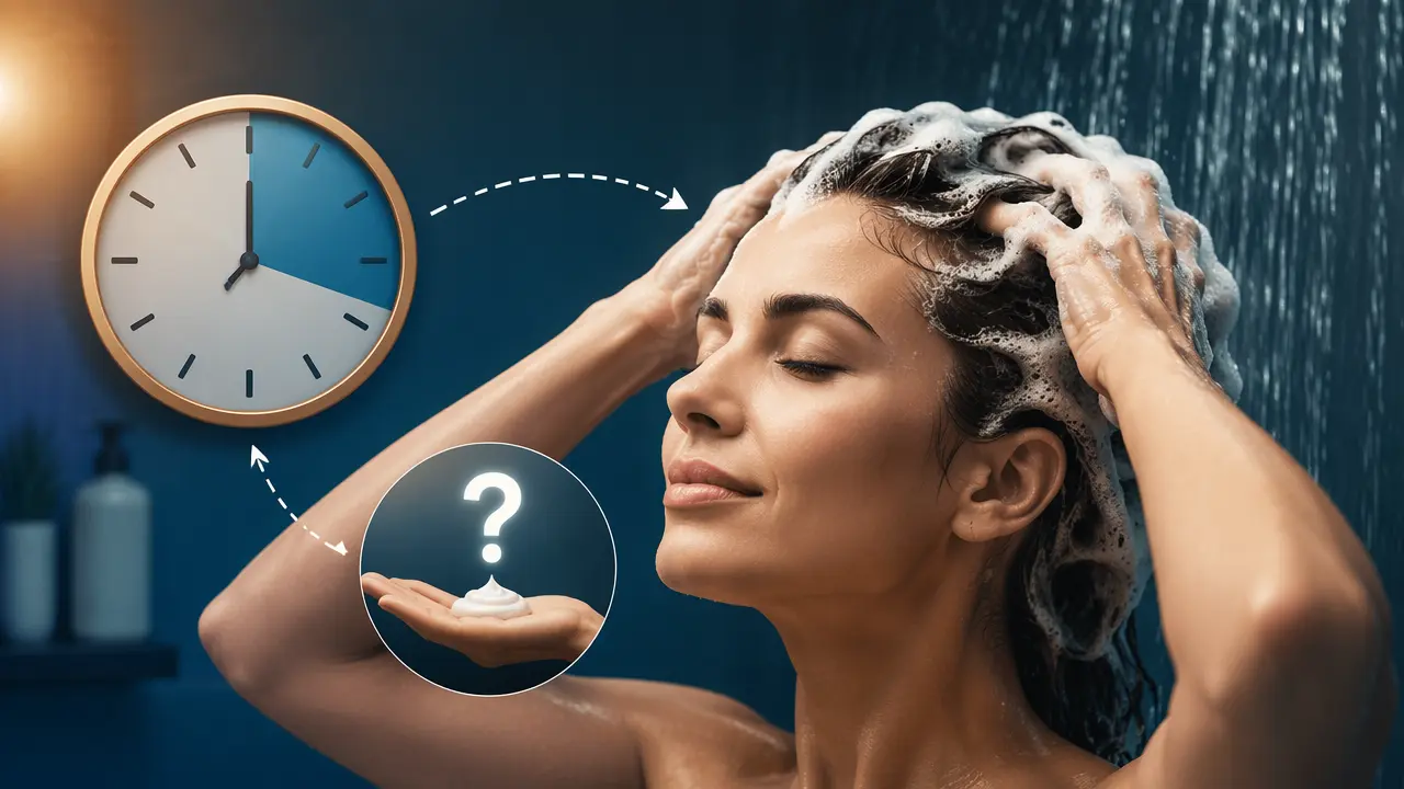 در حمام چند بار شامپو بزنیم؟ شامپو چند دقیقه باید روی سر بماند؟